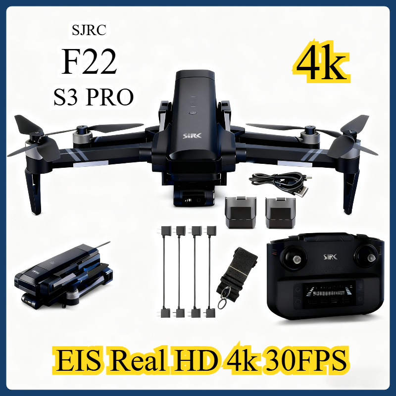 Jjrc Drone X12 - SJRC F22 S3 PRO Дрон 4K
