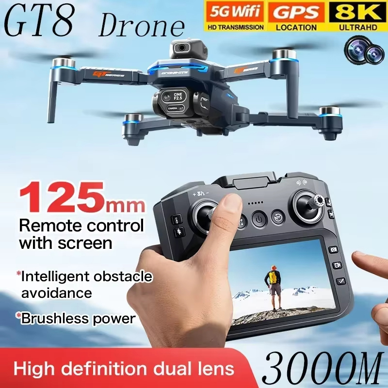 Дрон GT8 с 4,3-дюймовым экрано – обзор и цена Jjrc Drone X12