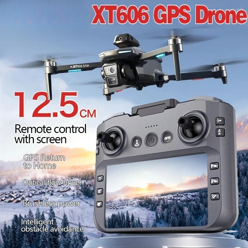 Оригинальный дрон XT606 MAX с  – обзор и цена Jjrc Drone X12