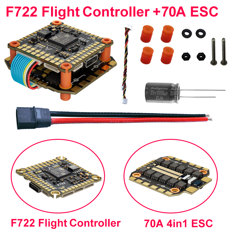 Контроллер полета DAKEFPV F722 – обзор и цена Drone Power Distribution Board