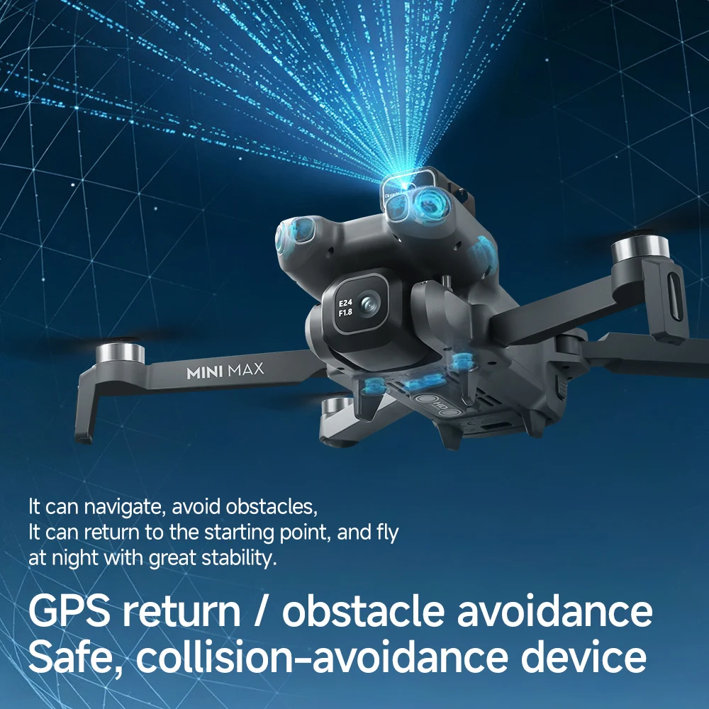 Квадрокоптер V618 MAX с камеро – обзор и цена Drone Gps Mount